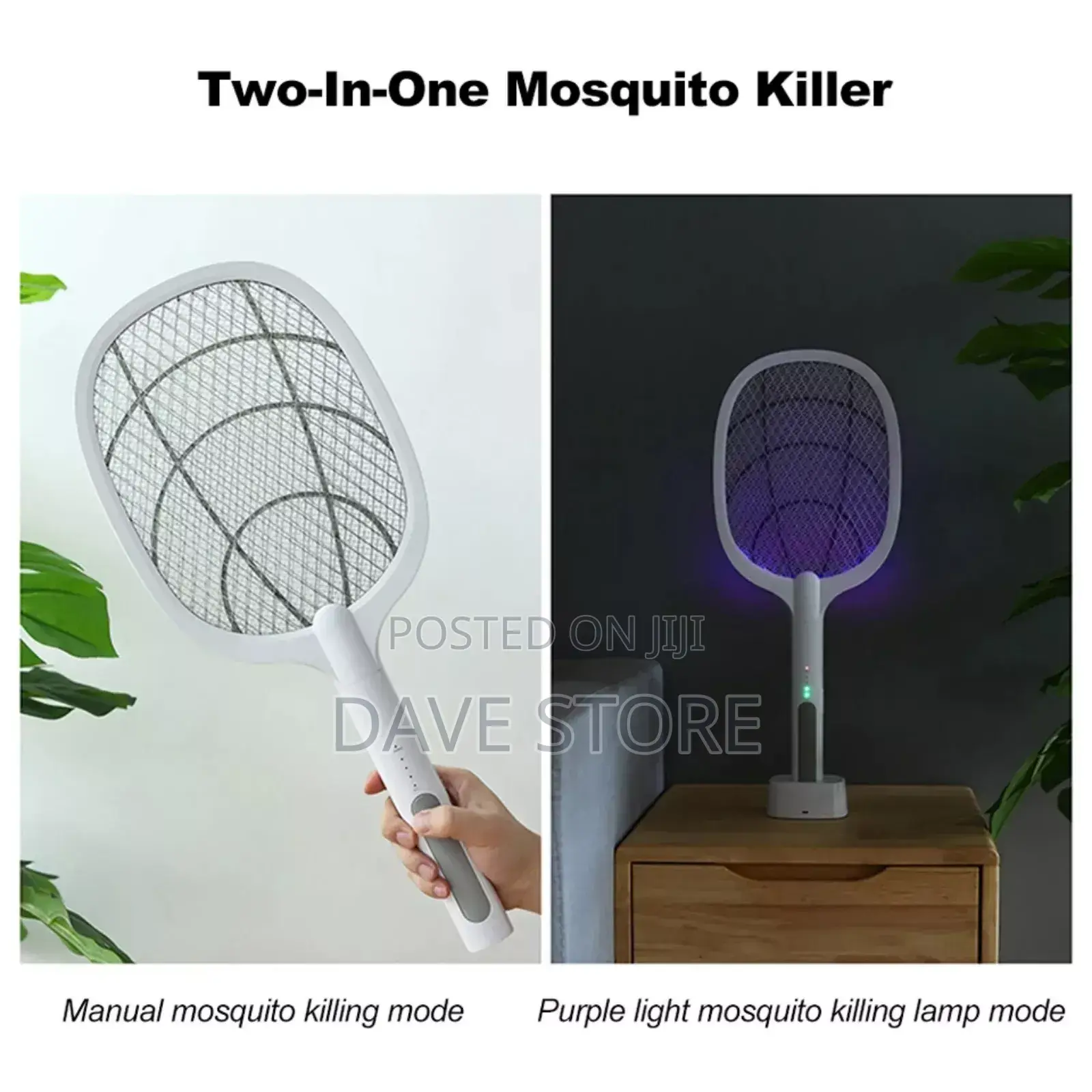 2in1 Electric Mosquito Killer Swatter Is an Electric Fly