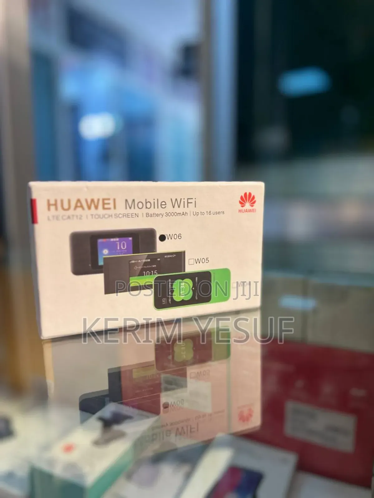 Huawei Touch Screen Portable Wireless Router ት ተንቀሳቃሽ ዋይፋይ