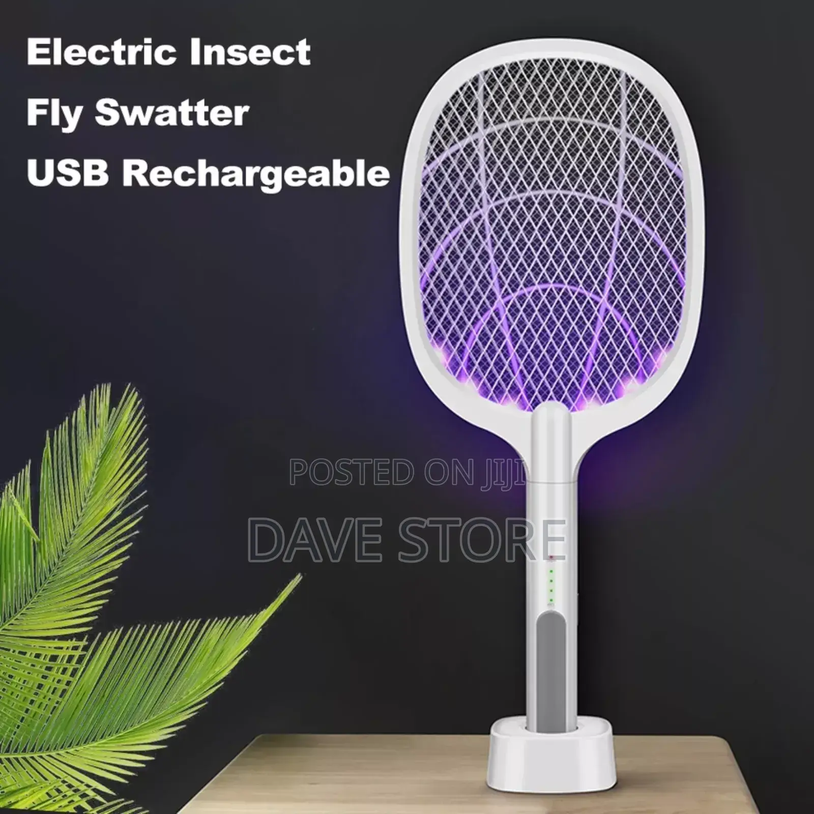 2in1 Electric Mosquito Killer Swatter Is an Electric Fly