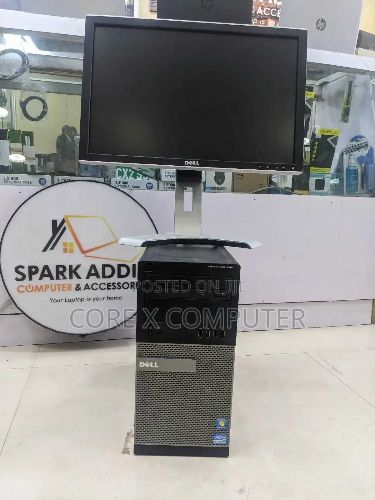 Desktop Computer Dell OptiPlex 790 4GB Intel Core I5 HDD 500GB