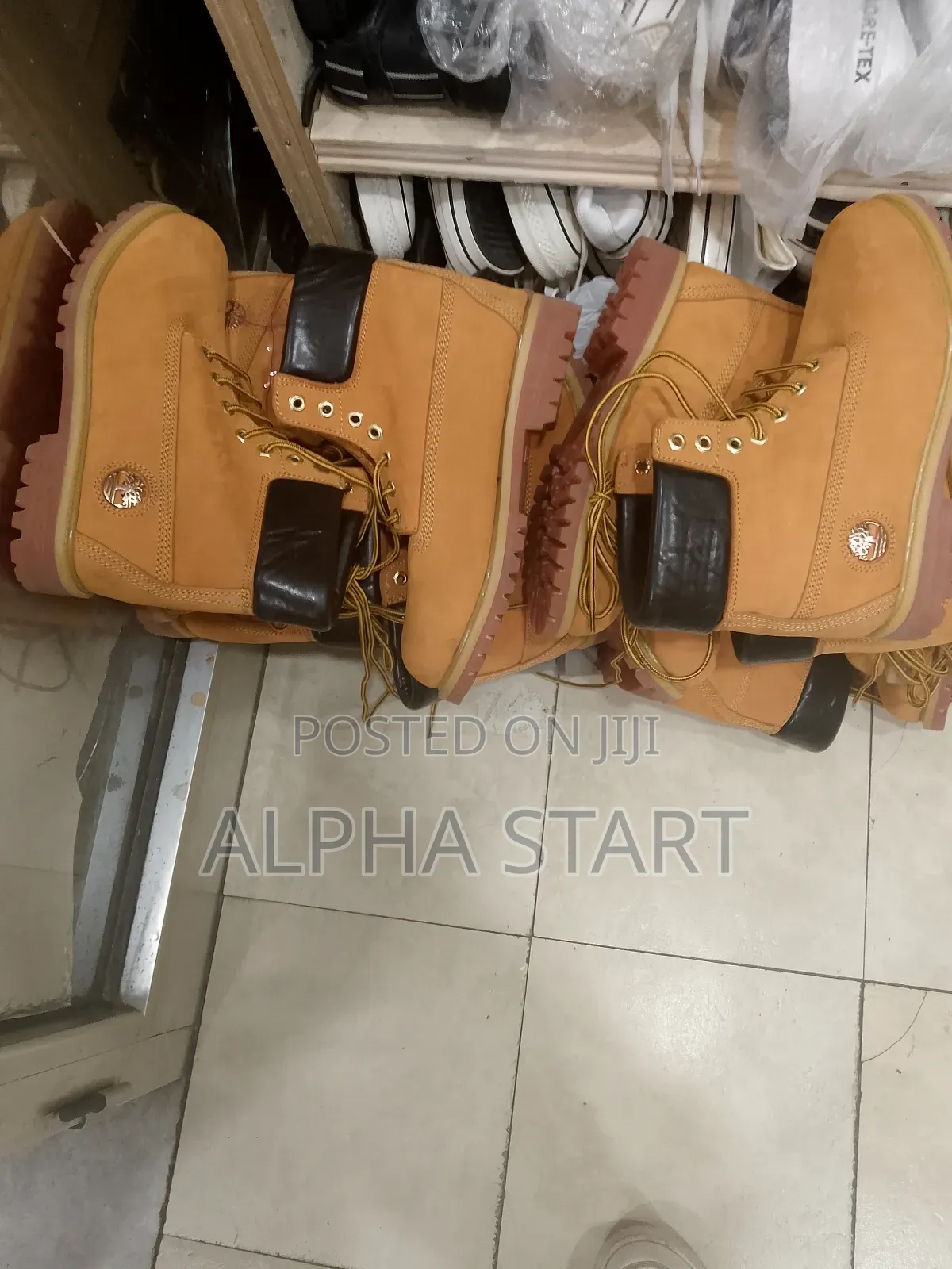 Timberland Orainge High Master Quality Shoes for You