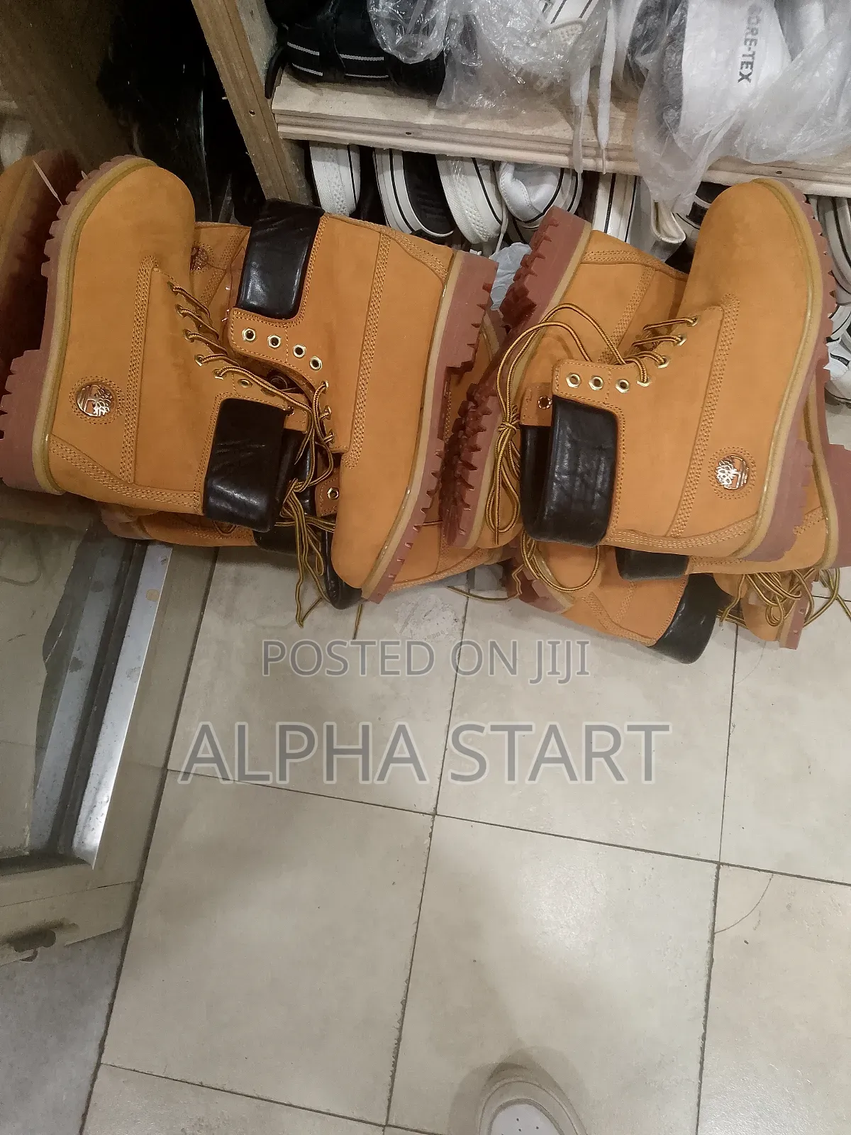 Timberland Orainge High Master Quality Shoes for You