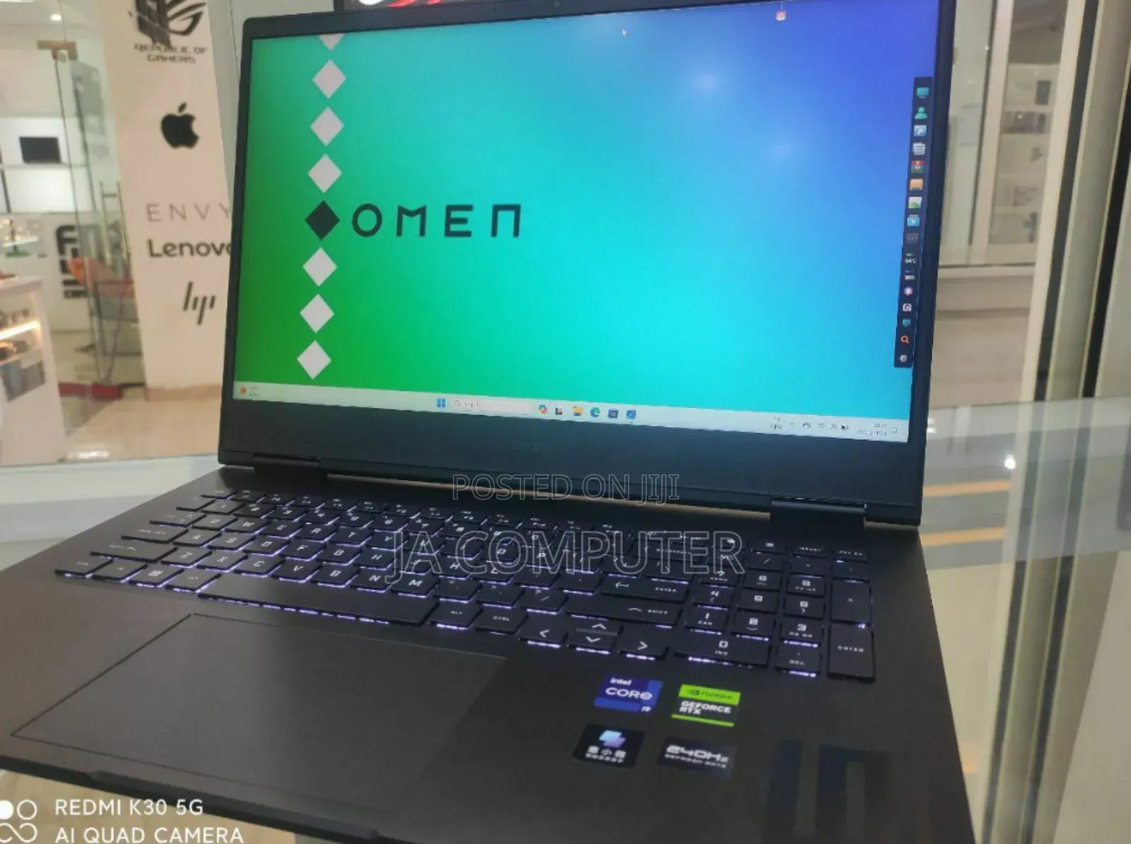 New Laptop HP Omen 16 16GB Intel Core I9 SSD 512GB
