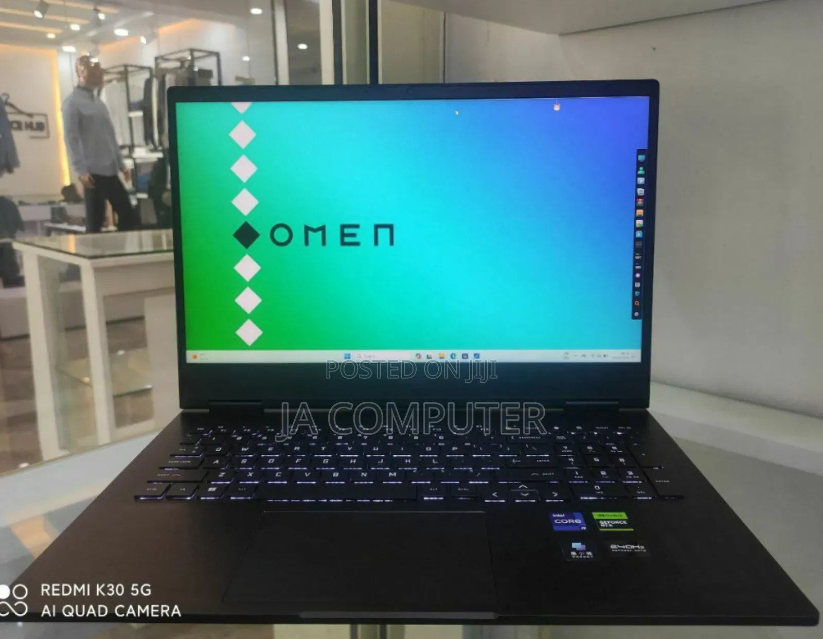 New Laptop HP Omen 16 16GB Intel Core I9 SSD 512GB