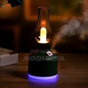 Photo - Rechargeable Vintage Lamp Humidifier