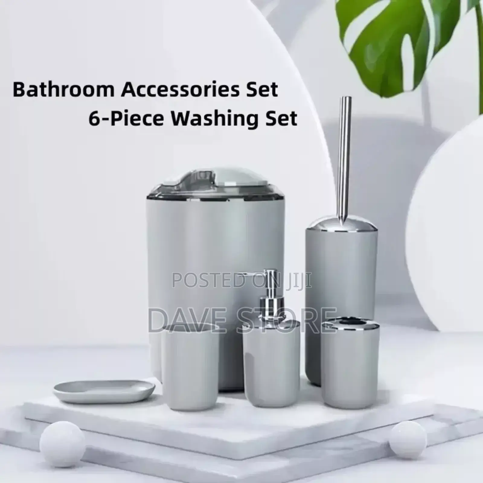6pcs Bathroom Accessories Set