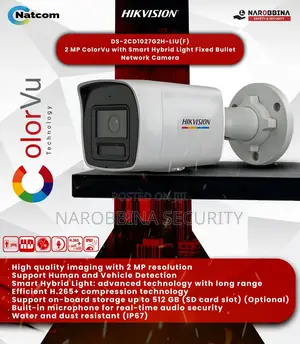Photo - Hikvision 2mp Colorvu With Smart Hybrid Light Bullet Camera