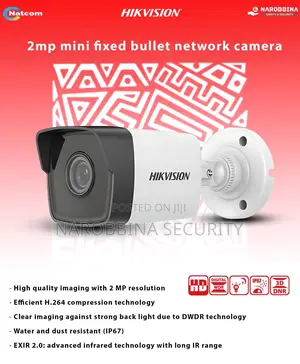 Photo - Hikvision 2MP Mini Fixed Bullet Network Camera
