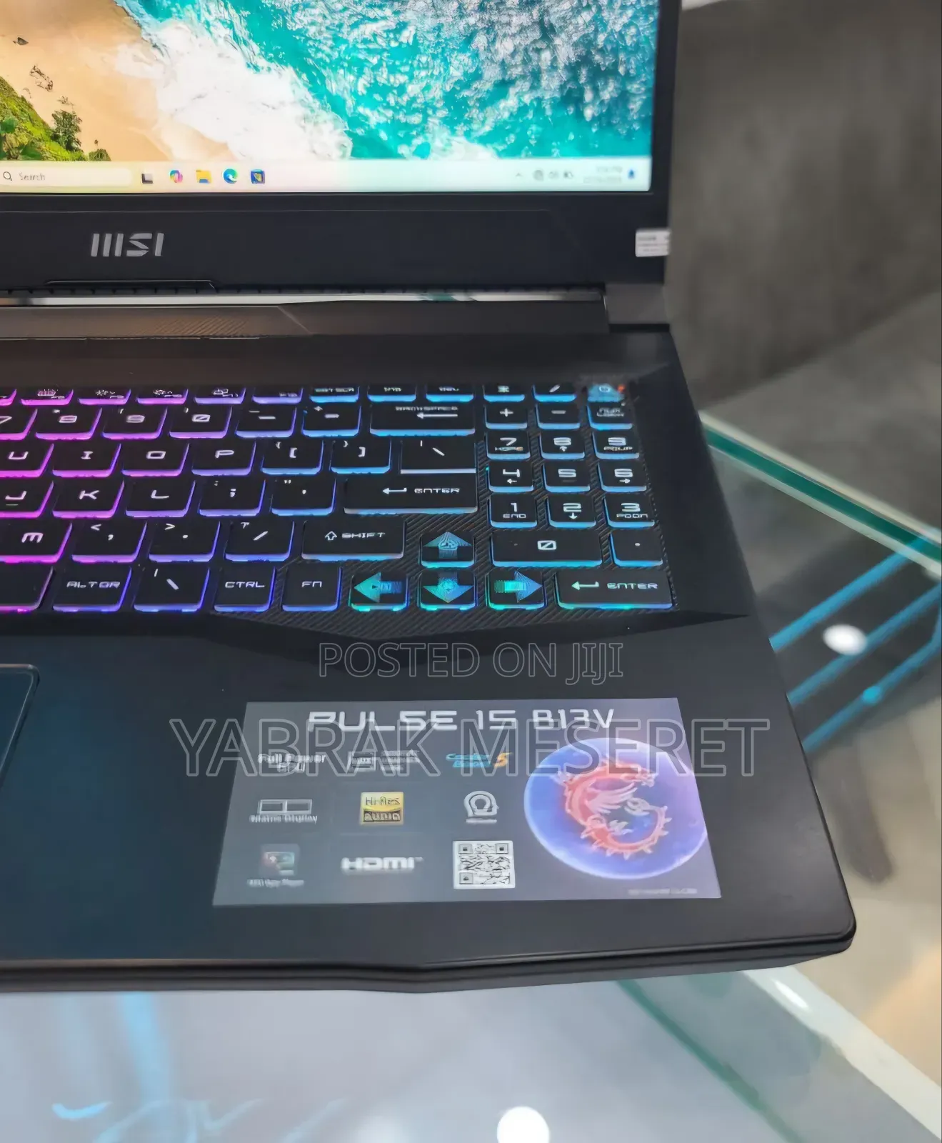 New Laptop MSI 16GB Intel Core I7 SSD 512GB