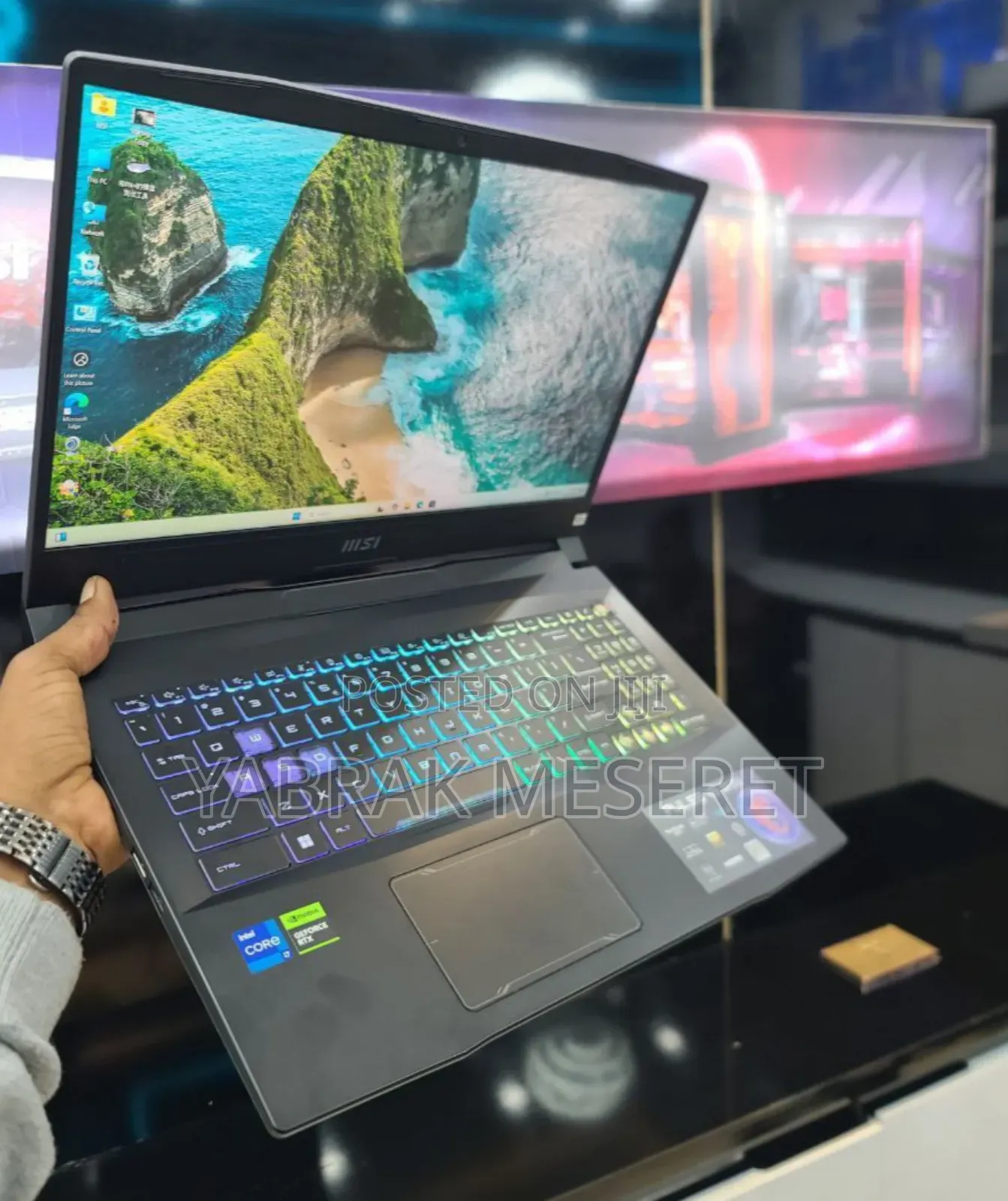 New Laptop MSI 16GB Intel Core I7 SSD 512GB
