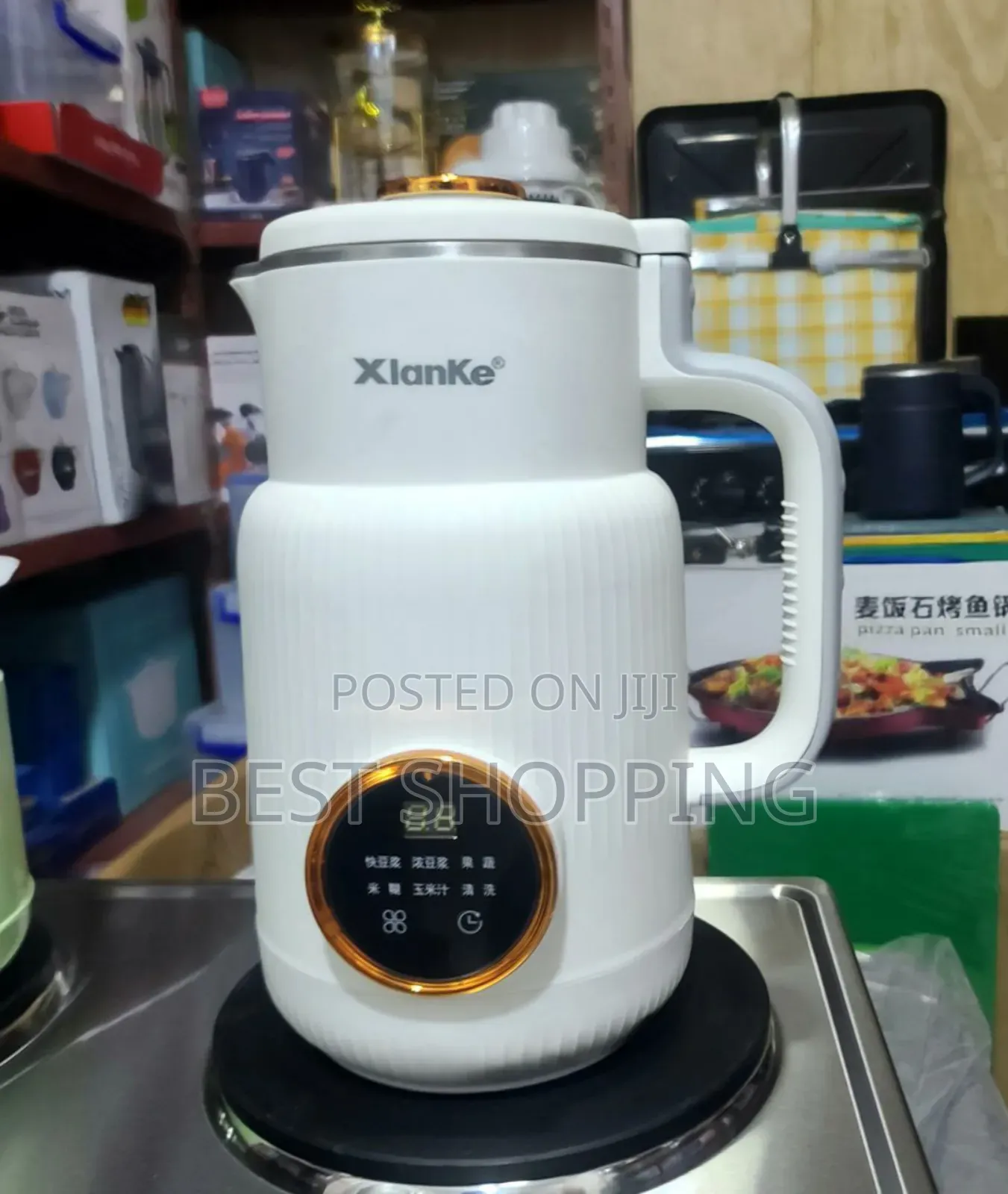 Digital Nut Milk Maker Kettle and Blender ቦይለር እና ጁሰር