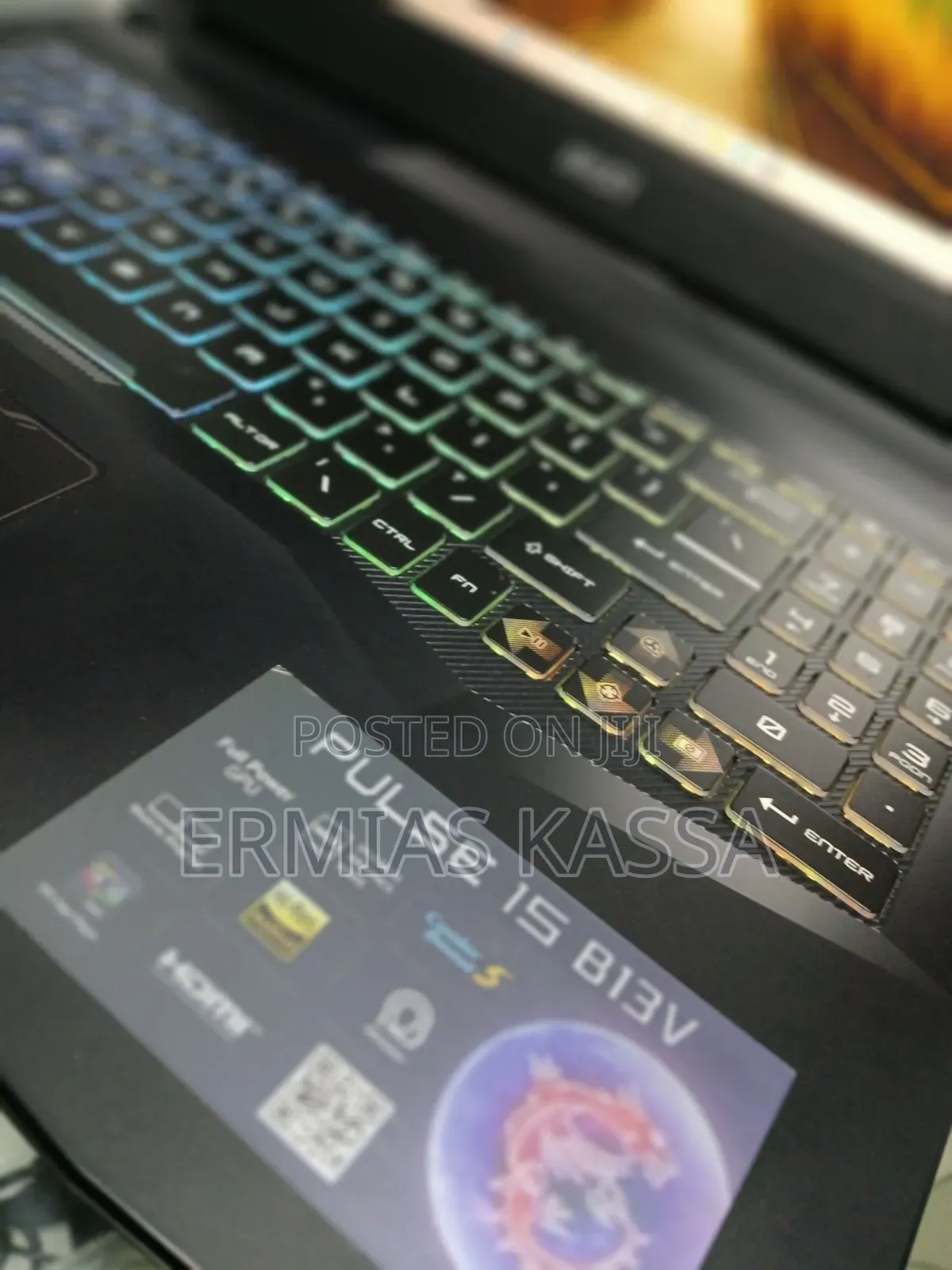 New Laptop MSI Pulse GL76 16GB Intel Core I7 SSD 1T