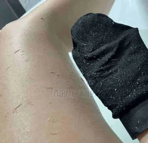 Morocco Bath Gloves የሻወር መታሻ Lufa Loofah