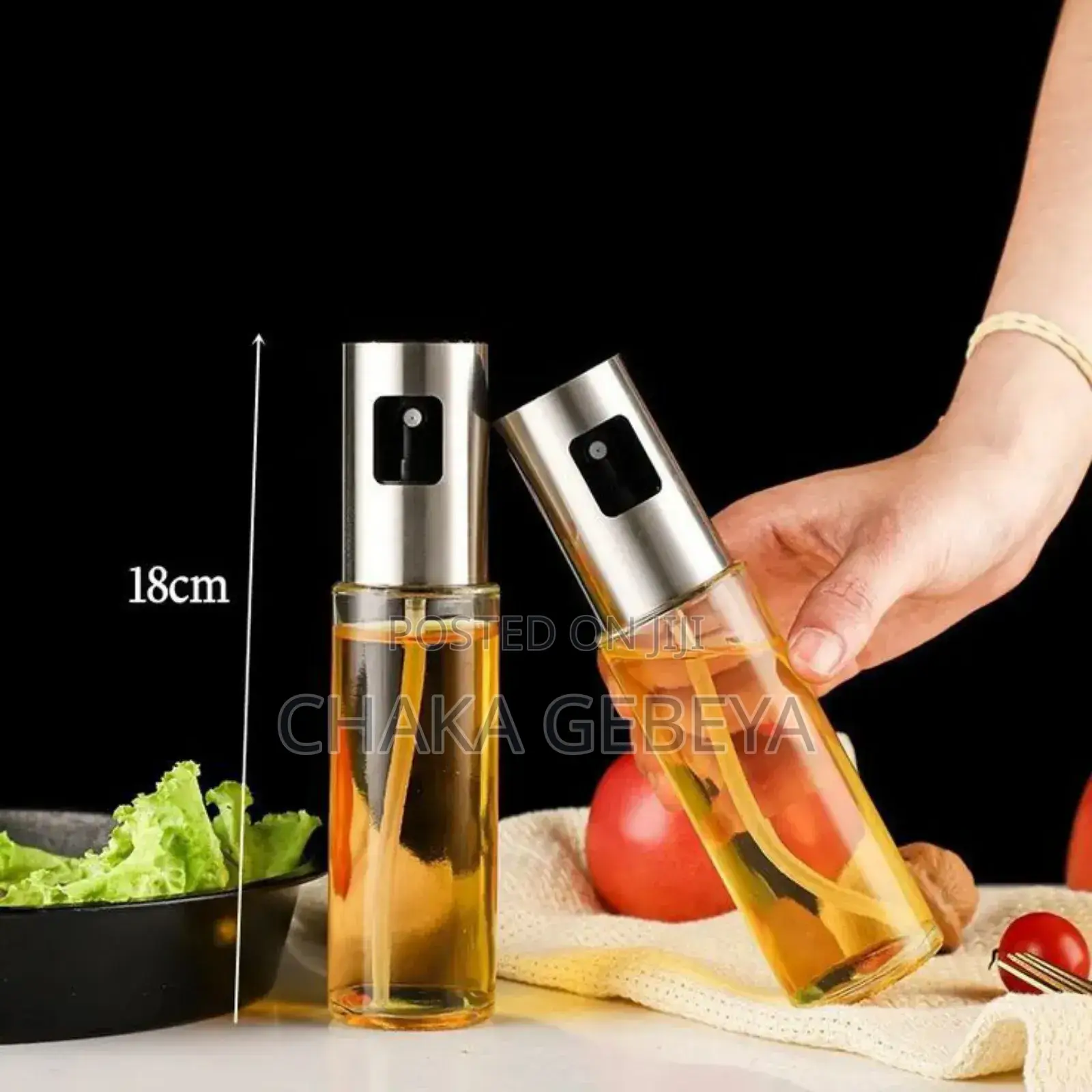 100ml የሚይዝ የዘይት መርጫ