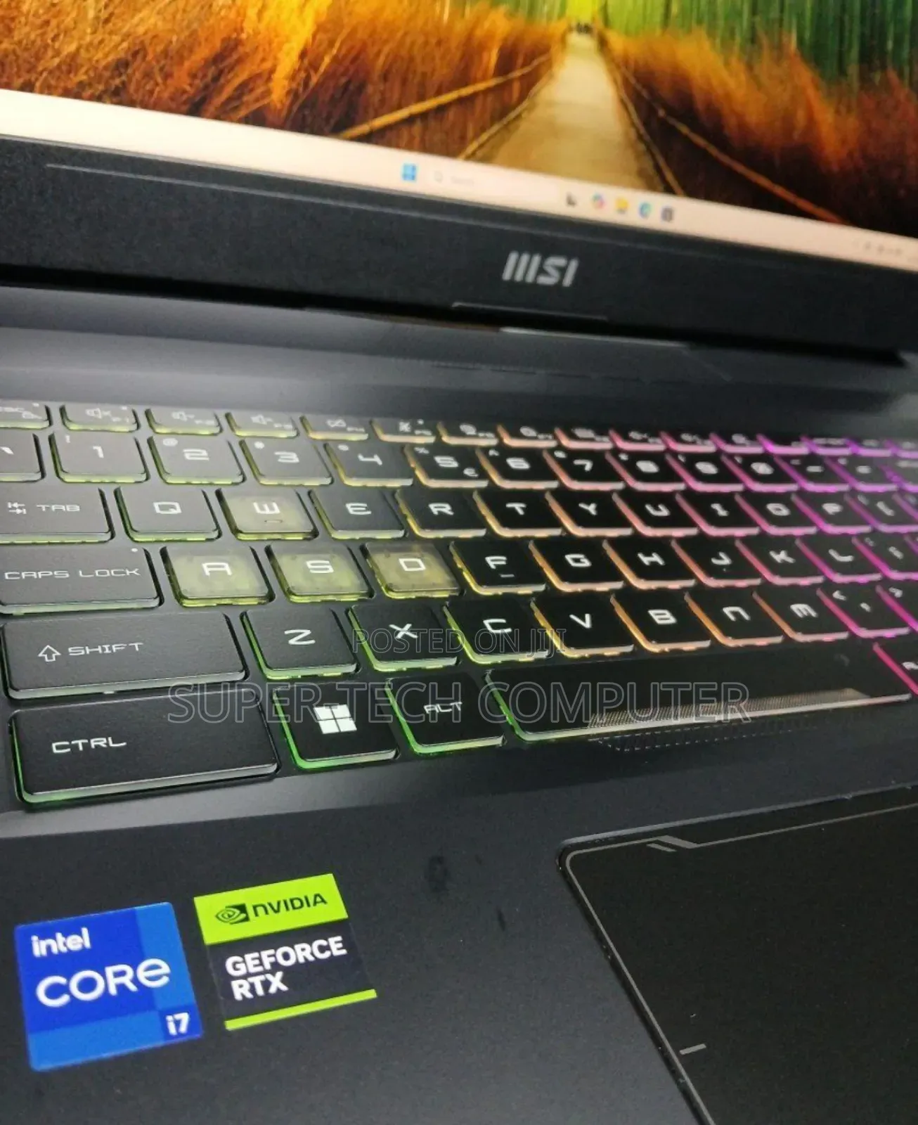 New Laptop MSI Pulse GL76 16GB Intel Core I7 SSD 1T