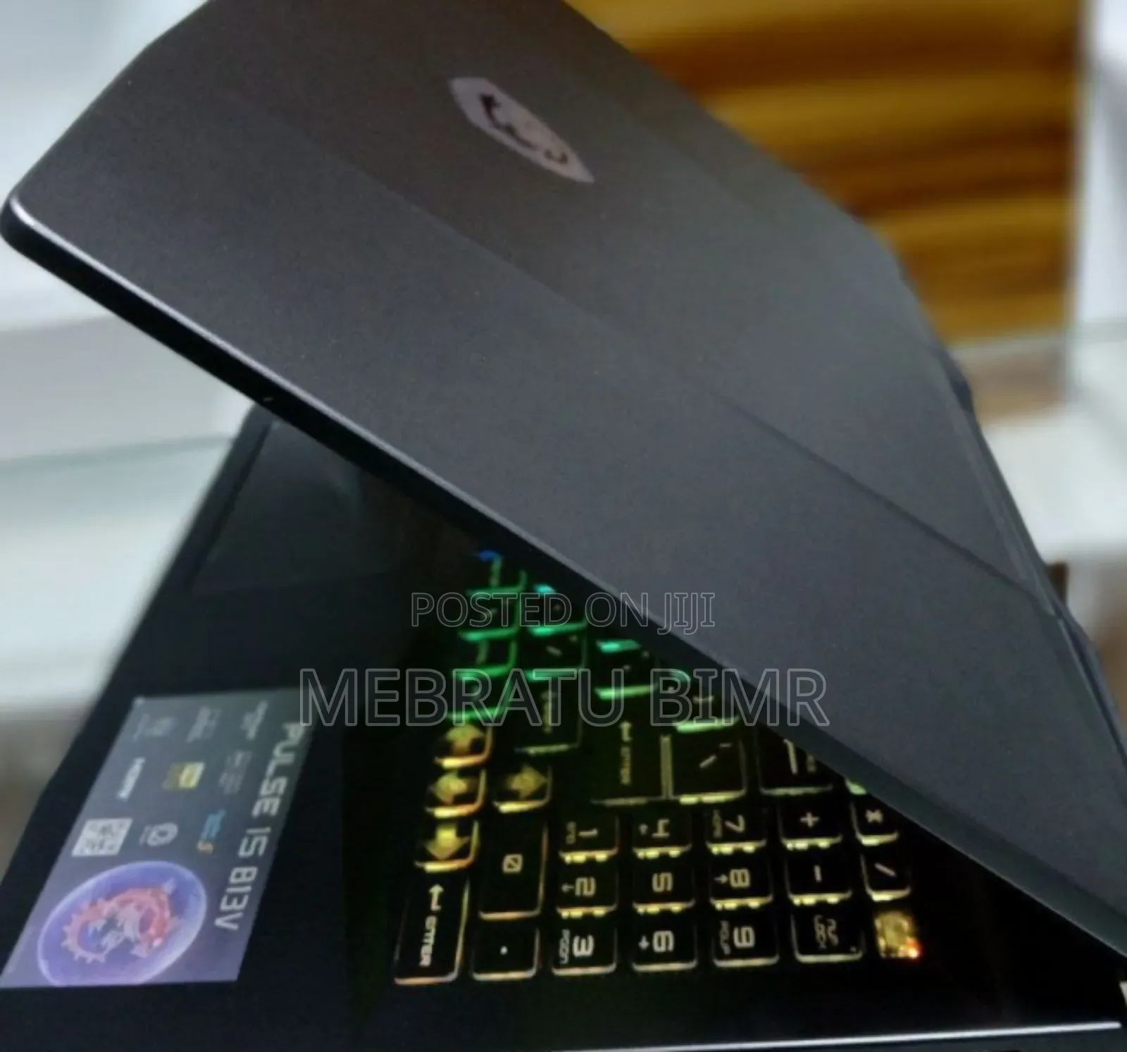 New Laptop MSI Pulse GL66 16GB Intel Core I7 SSD 1T