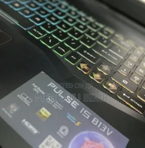 New Laptop MSI Pulse GL66 16GB Intel Core I7 SSD 1T
