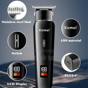 Photo - Kemei Original Hair Clipper for Men's Saloon