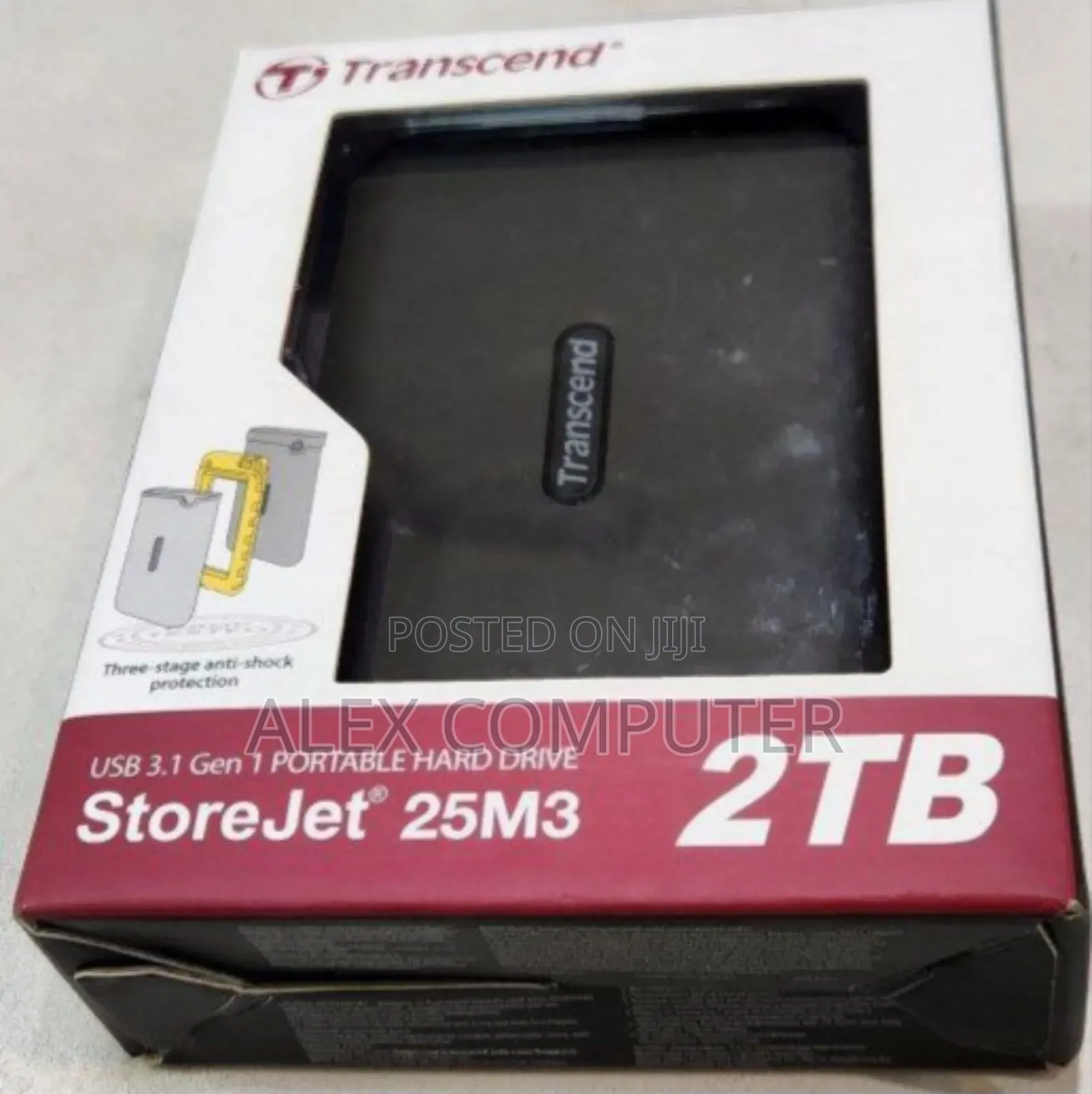 Brand New Transcend 2tb External HDD Storage Netac