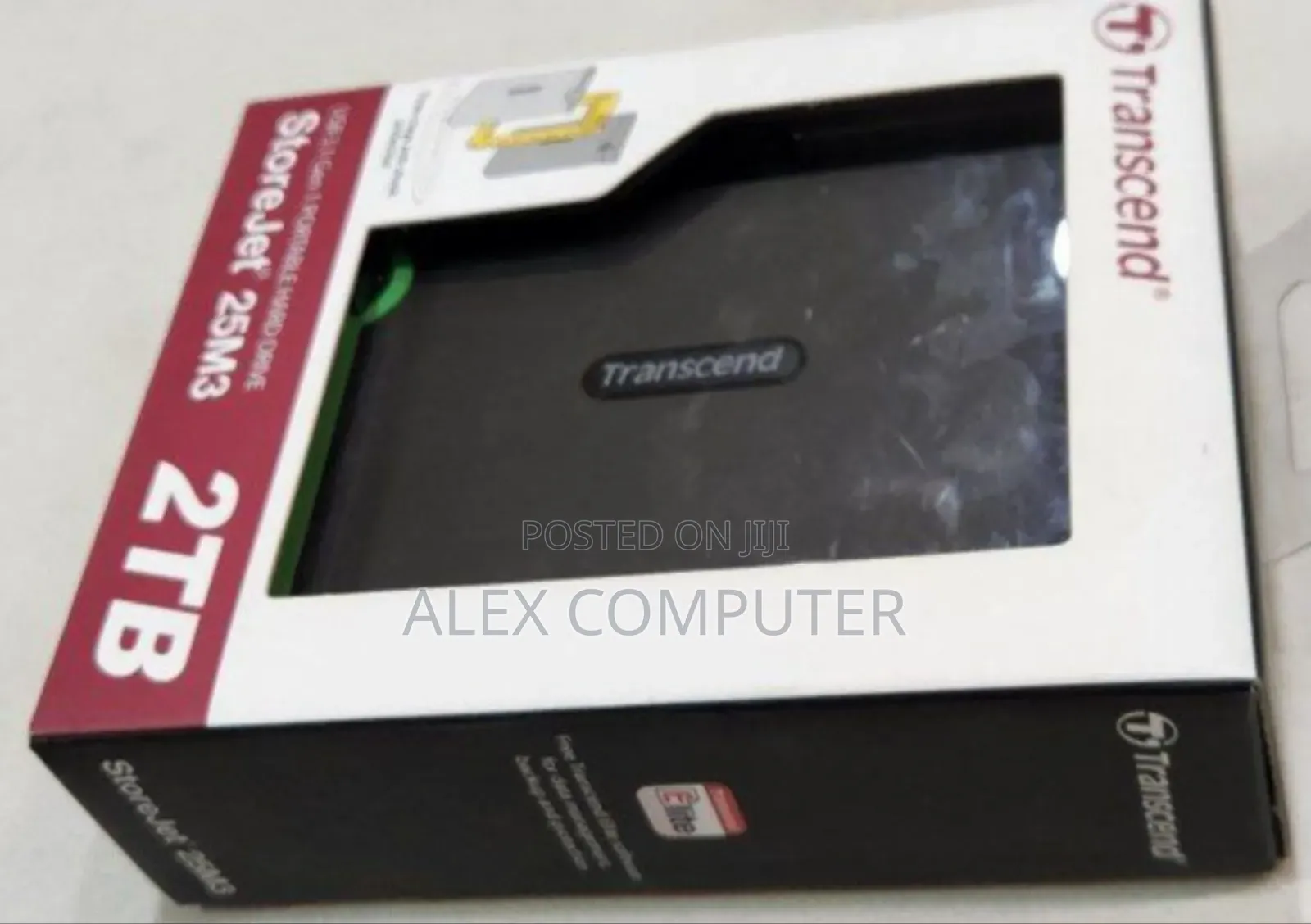 Brand New Transcend 2tb External HDD Storage Netac