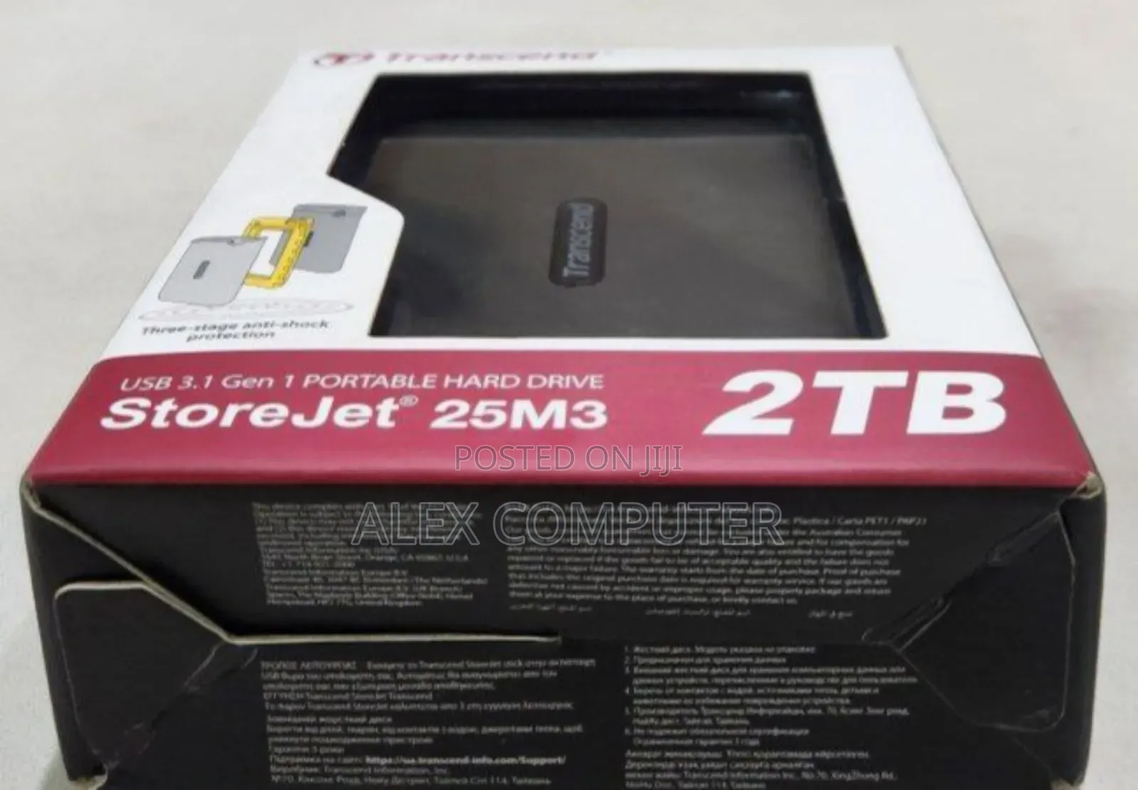 Brand New Transcend 2tb External HDD Storage Netac