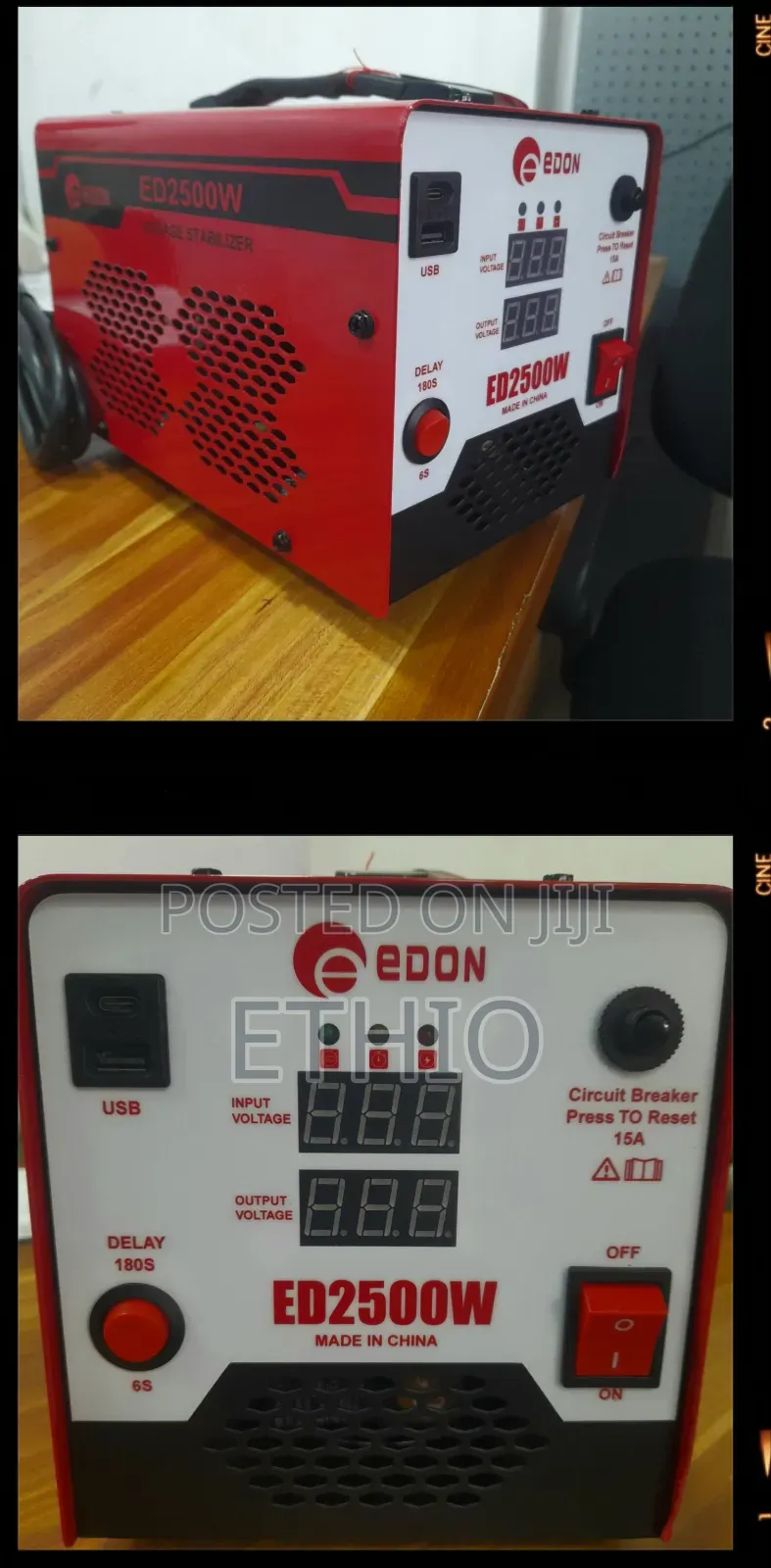 Edon Digital Stabilizer 2500W