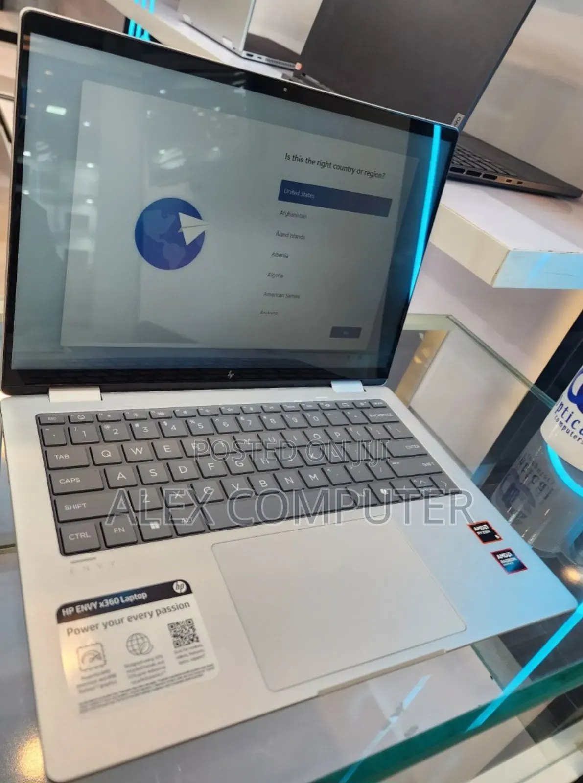 New Laptop HP Envy X360 16GB AMD Ryzen 5 SSD 512GB