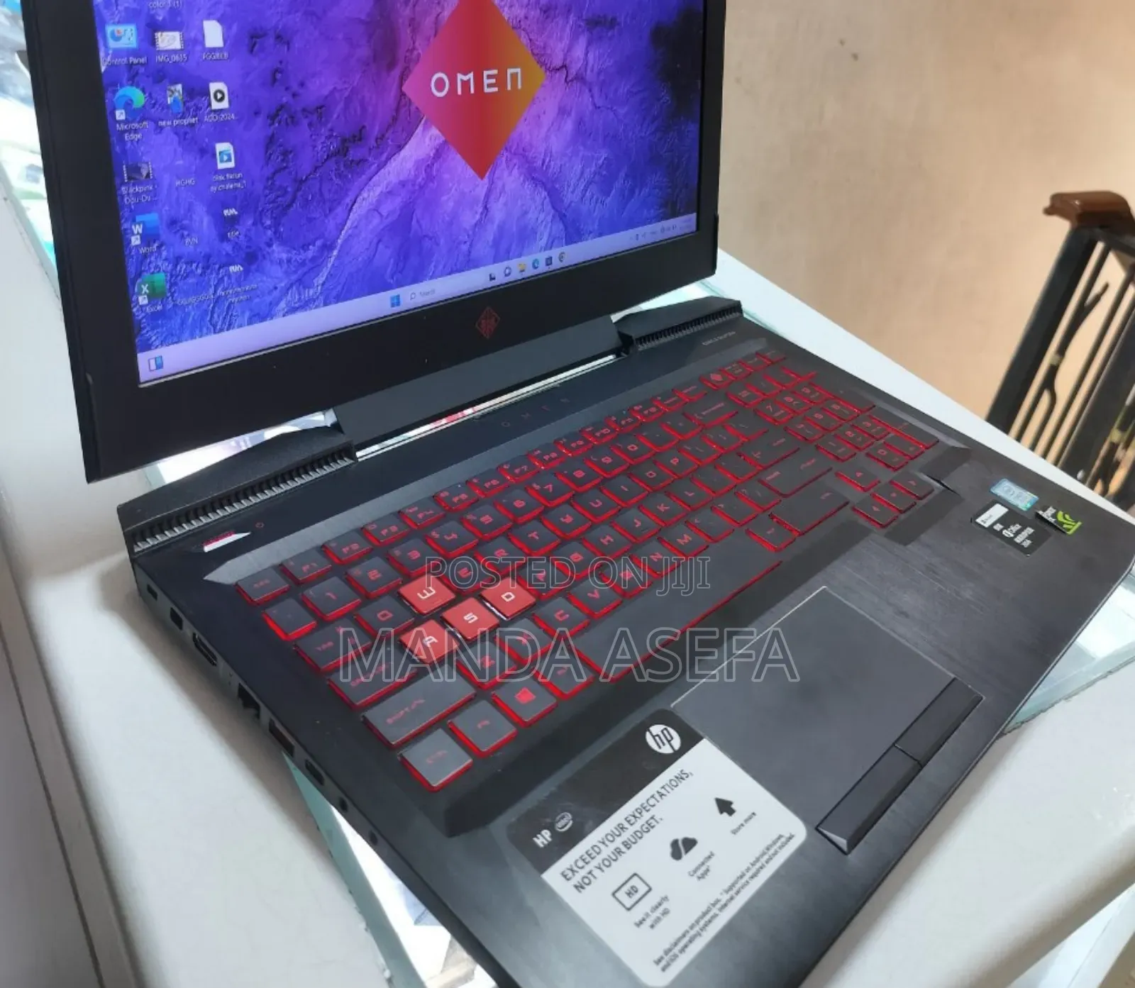 New Laptop HP Omen X 16GB Intel Core I7 SSD 512GB