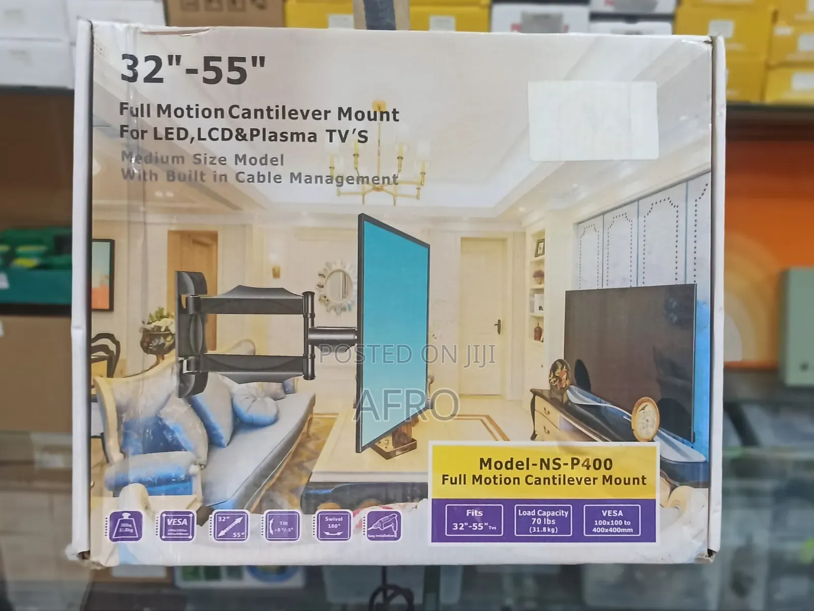 Flexible Tv Wall Mount(ቲቪ መስቀያ)