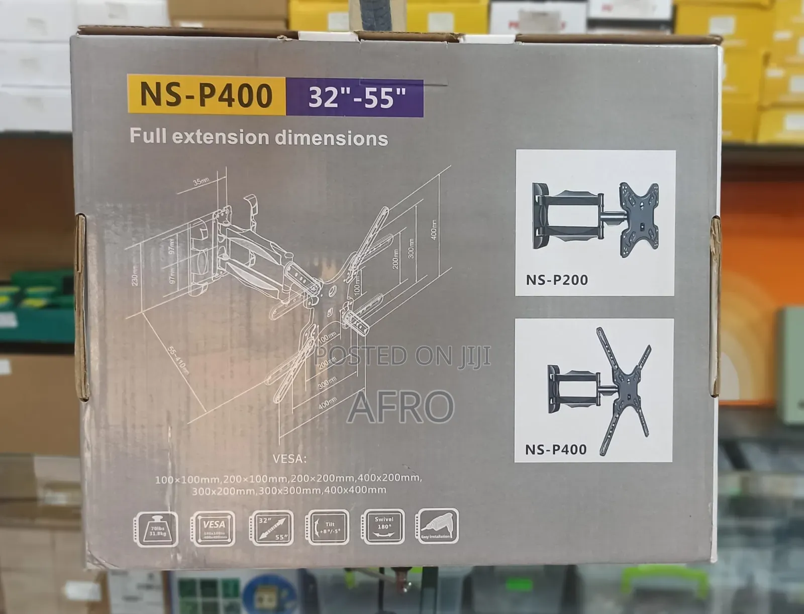 Flexible Tv Wall Mount(ቲቪ መስቀያ)