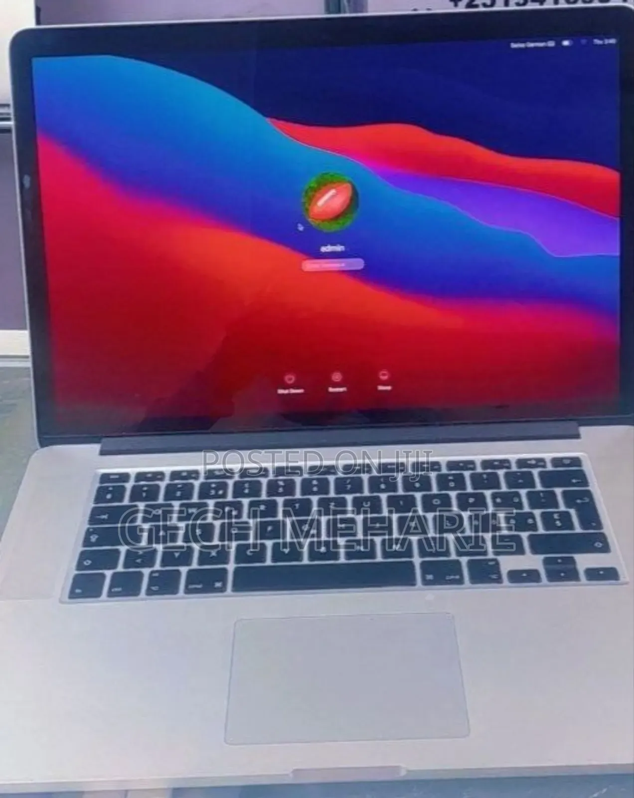 New Laptop Apple MacBook Pro 2015 16GB Intel Core I7 SSD 512GB