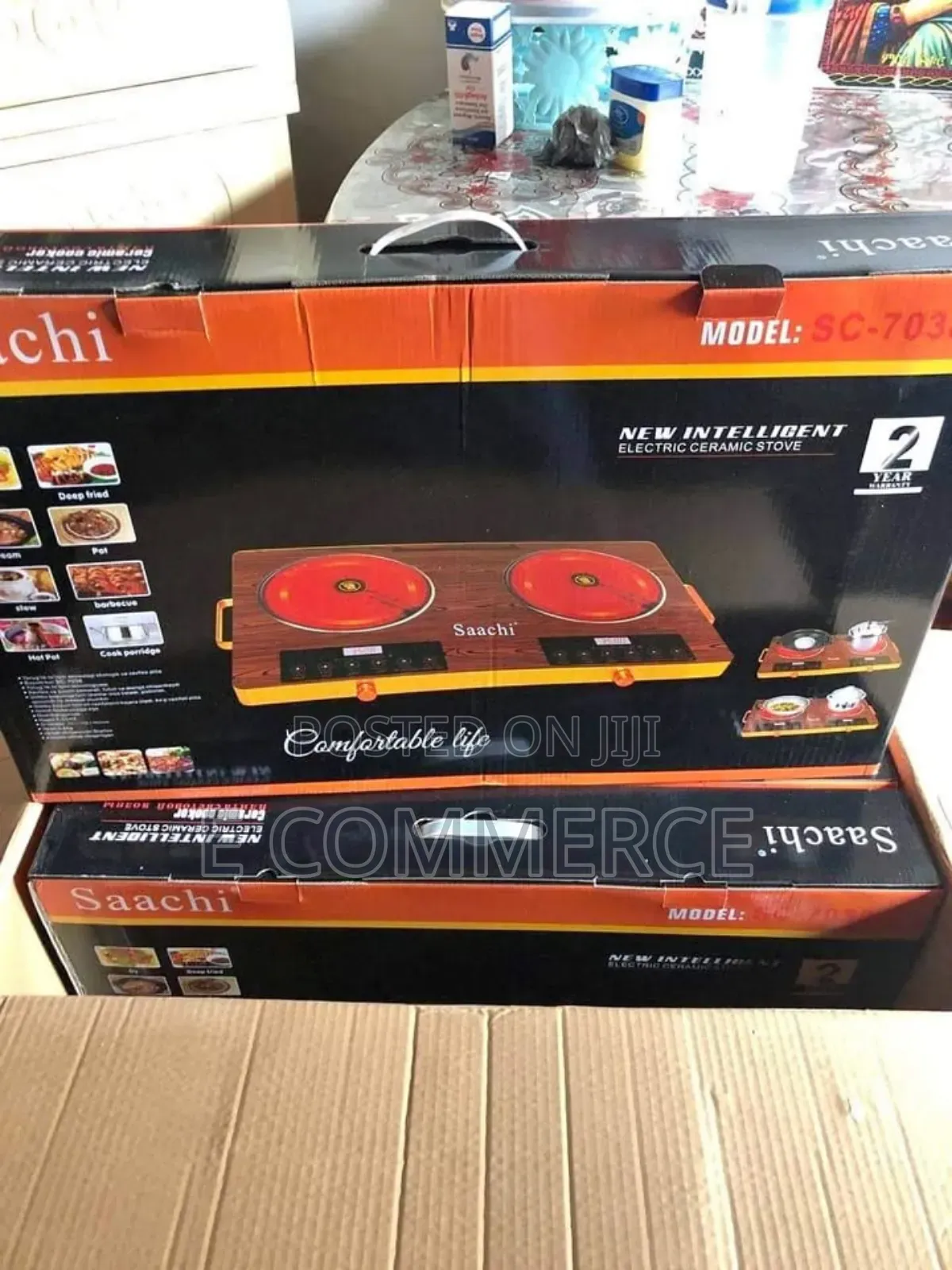 Saachi Ceramic Digital Stove 
3500 Watts+ 3500 Watts