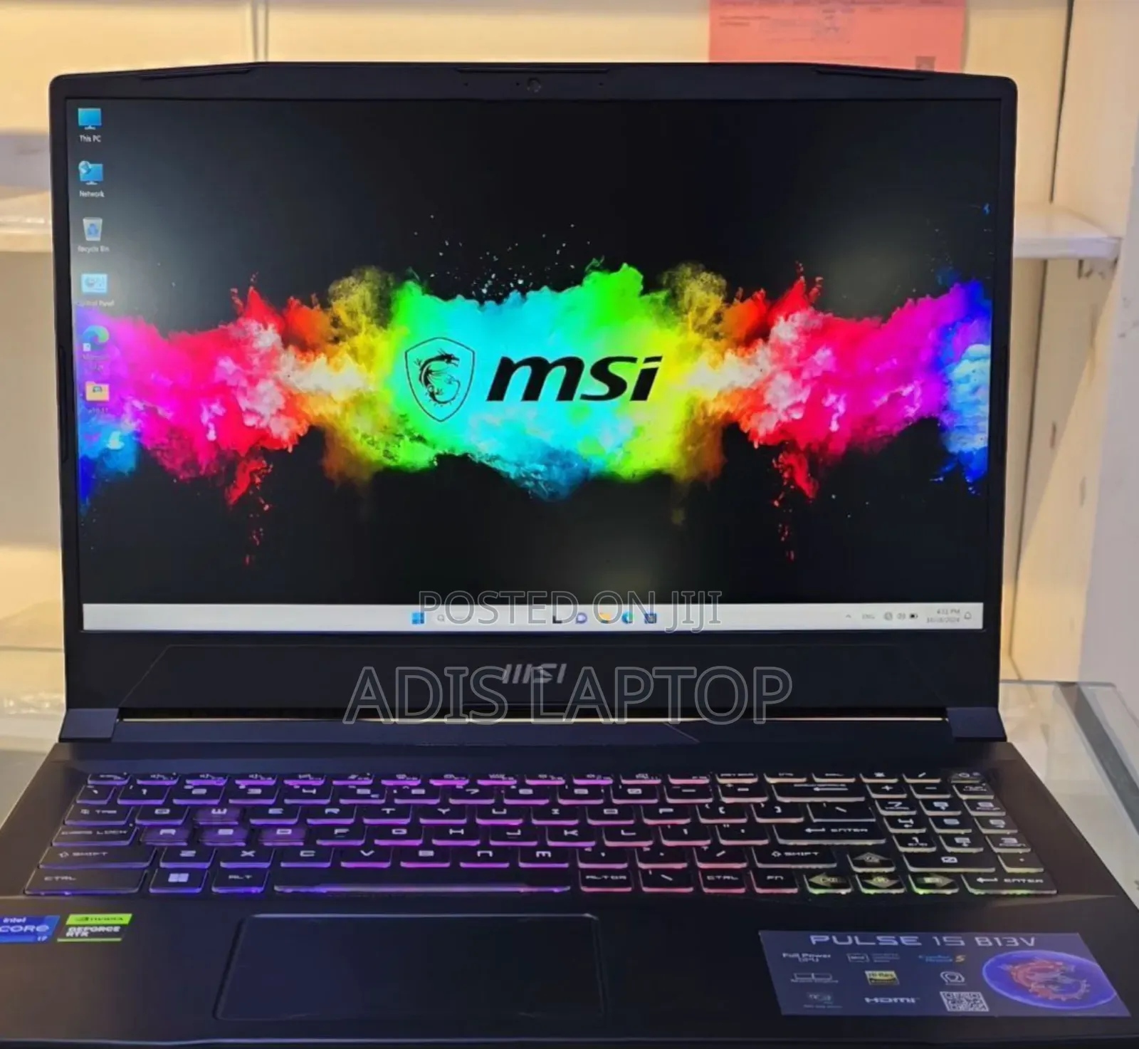 New Laptop MSI Pulse GL76 16GB Intel Core I9 SSD 1T