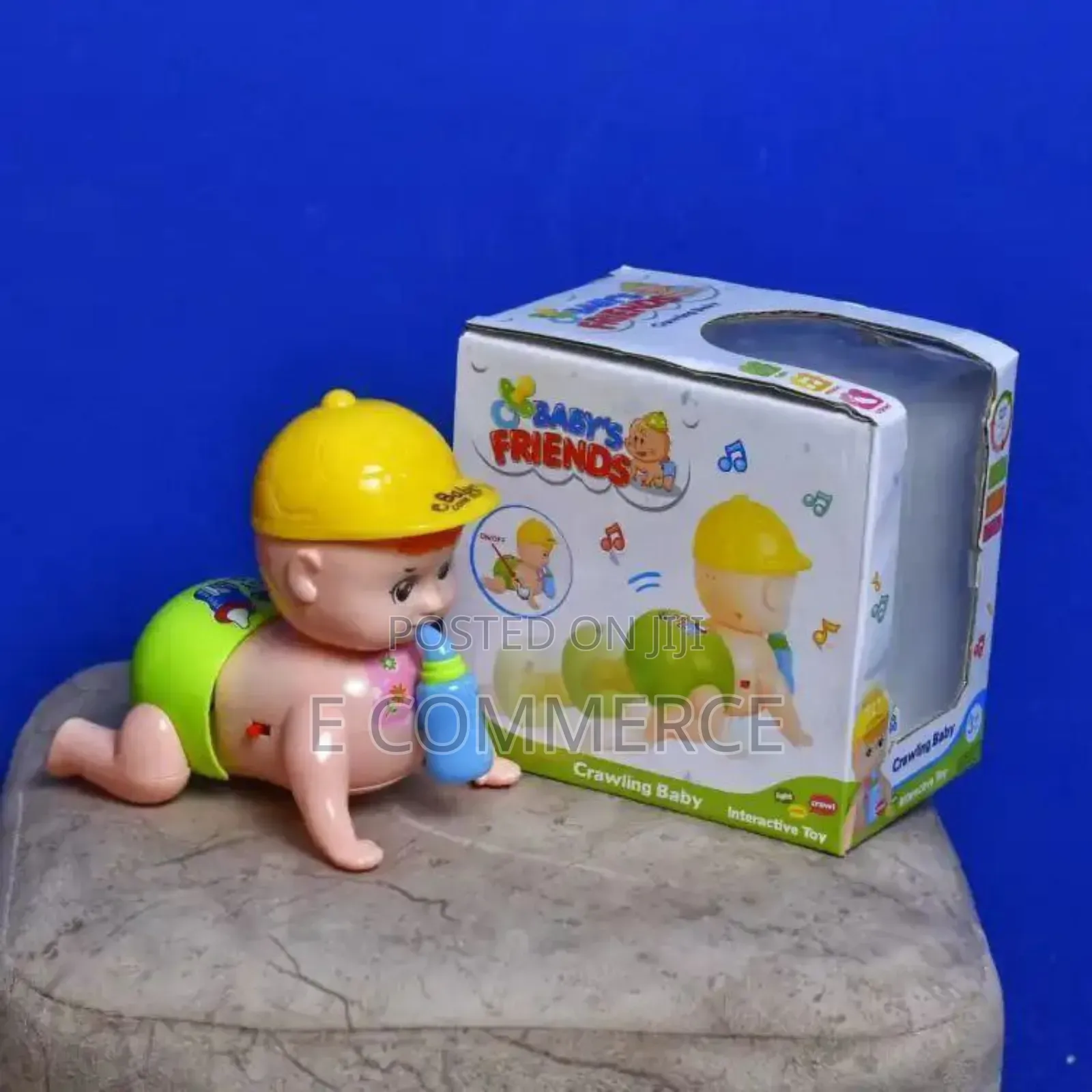Crawling Baby Toy With Voice, Lightening and Music