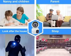 2 Lens ያለው CCTV Camera