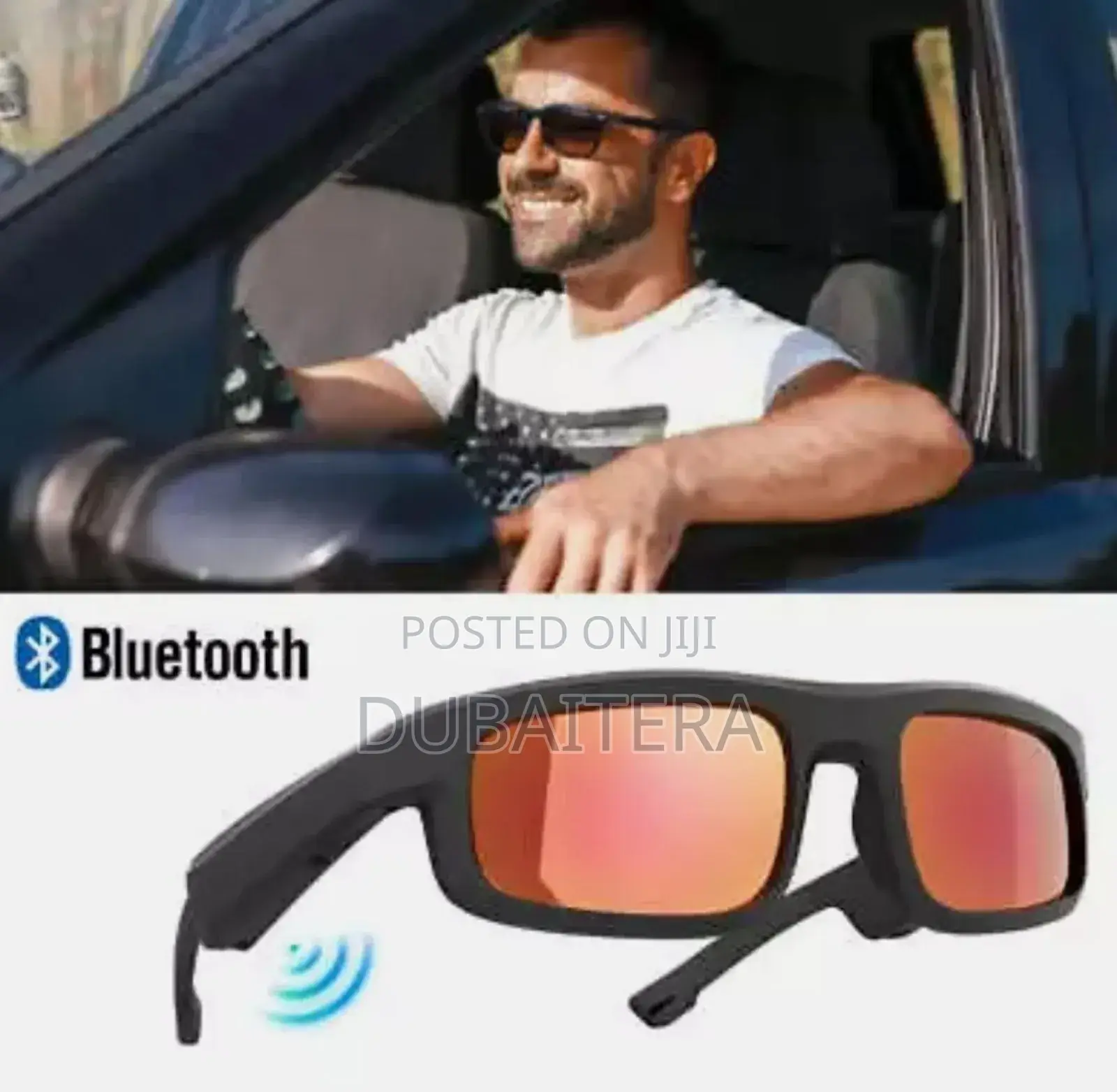 Original Polarized ስማርት መነጽር (Bluetooth 5.3 Anti-Blue Light