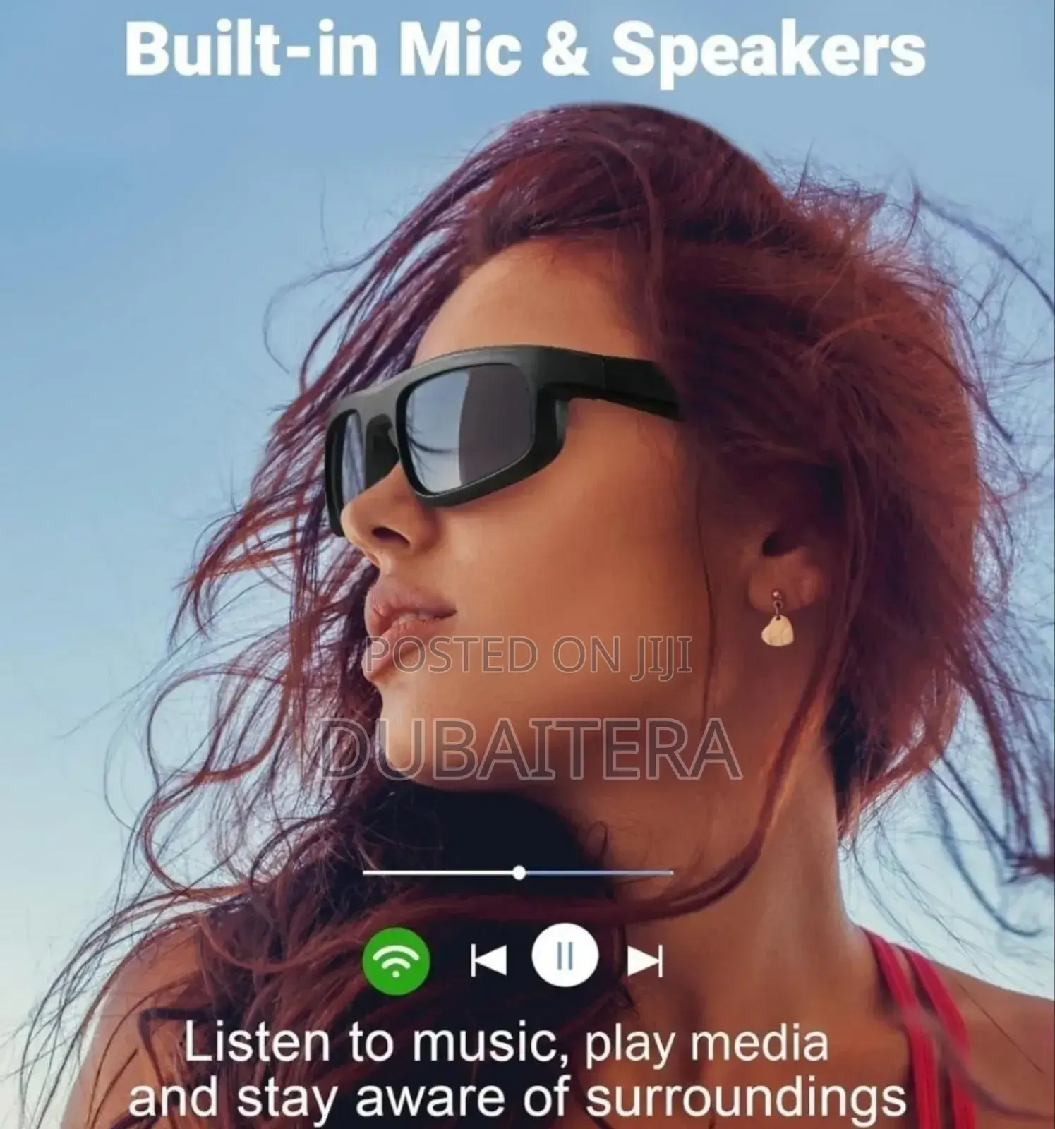 Original Polarized ስማርት መነጽር (Bluetooth 5.3 Anti-Blue Light