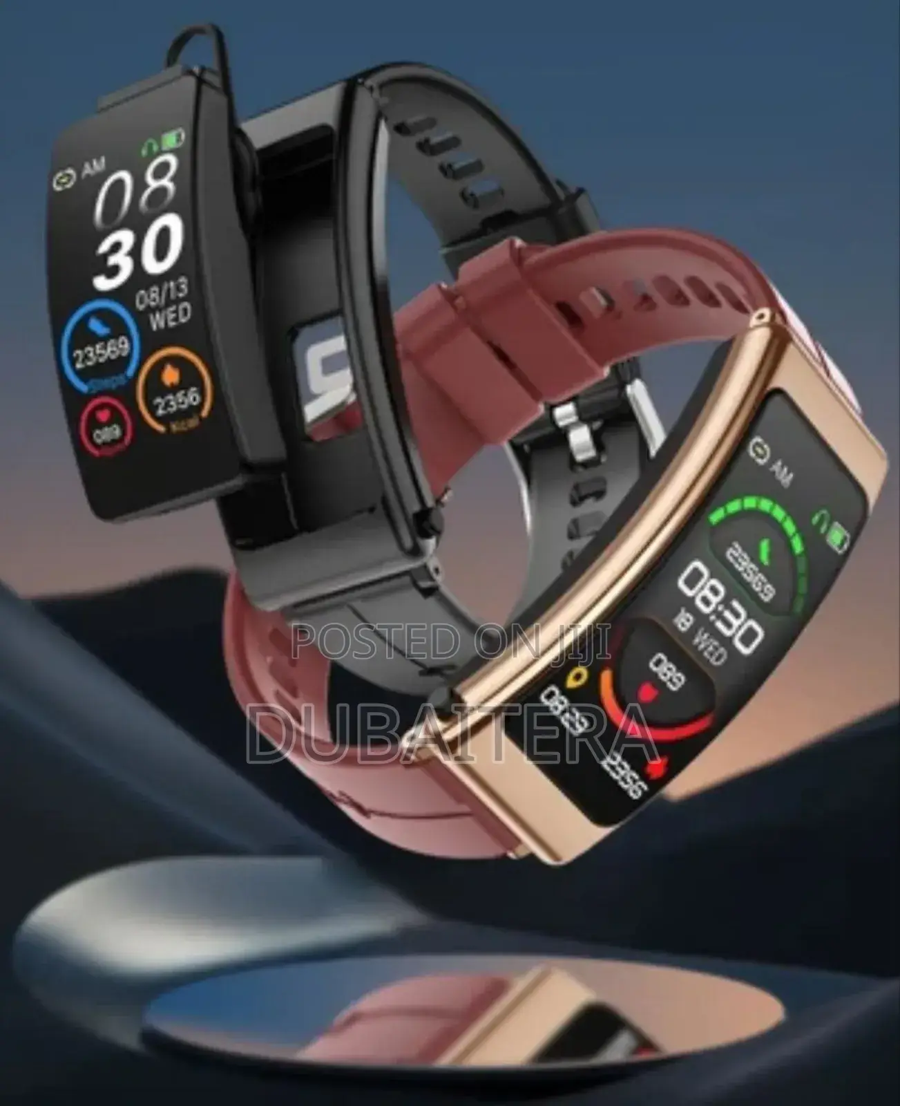 እንደ Earphonem እንደ Smart Watchim መሆን የሚቺል 2 በ 1 የያዘ