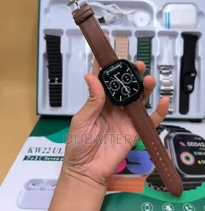 KEQIWEAR Germany Series 9 Smart Watch With አእርፖድ + 7 Straps
