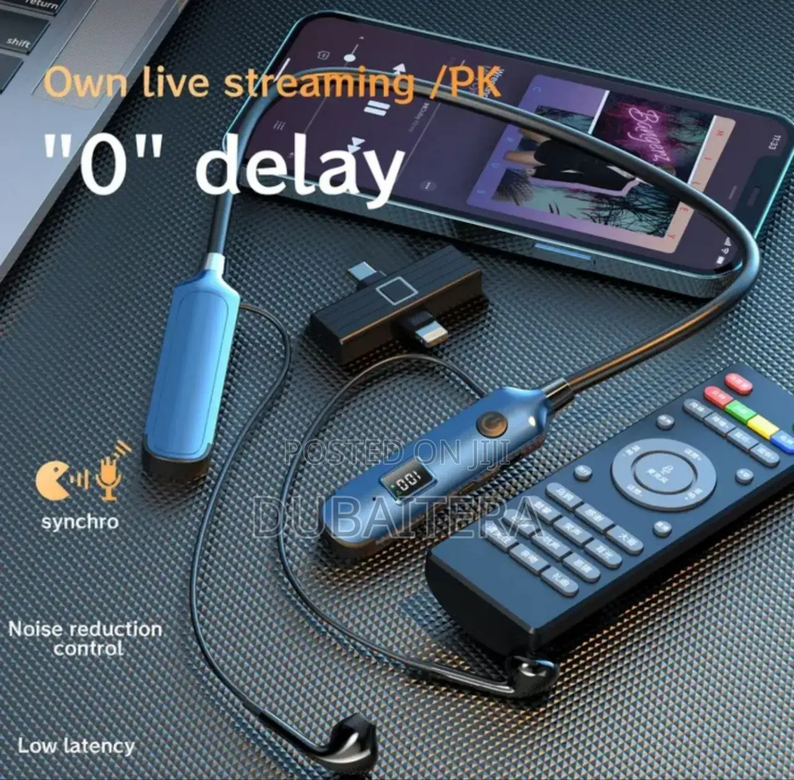 Sound Card Headphones(Recording, Karaoke, Live Broadcasting)