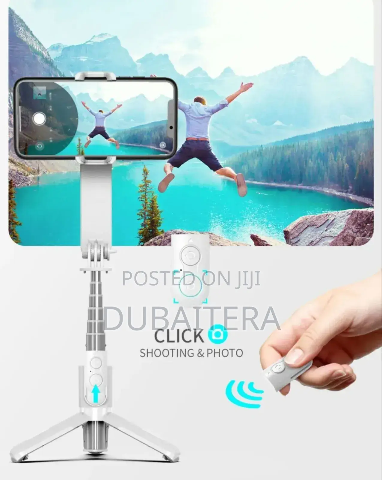 Original Gimbal Stabilizer With Fill Light and Tripod