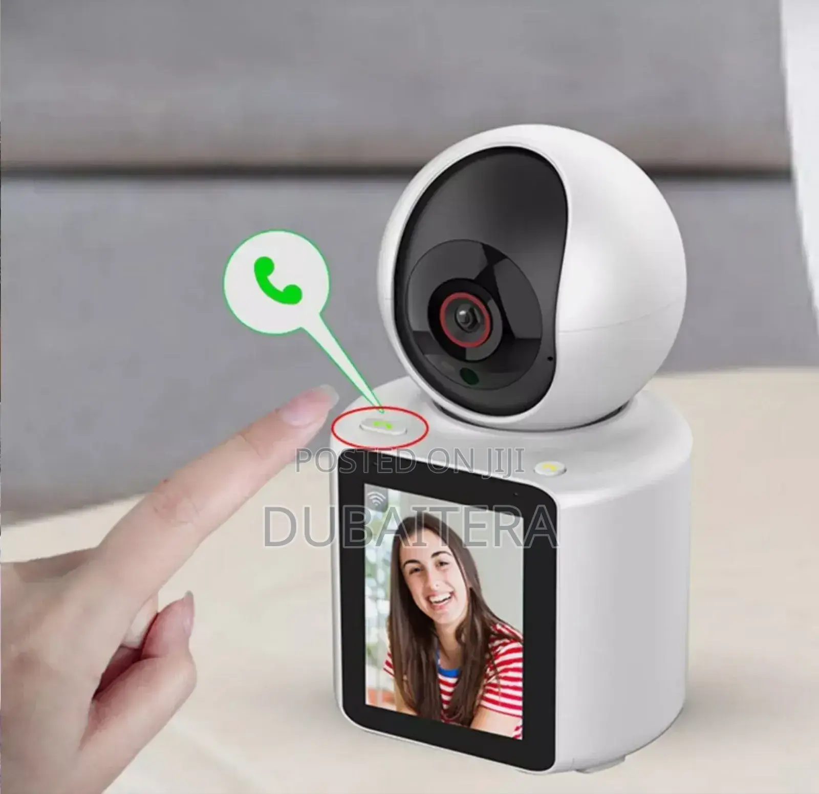 የራሱ Screen ያለው Video Call ማድረግ የሚያስቺል CCTV Security Camera