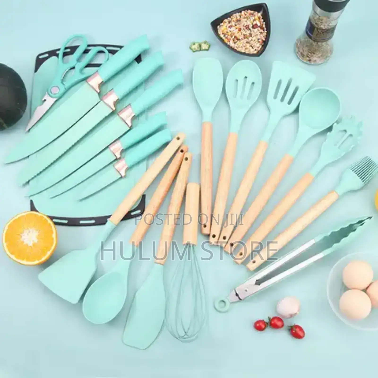 Knife Set With 19 Items