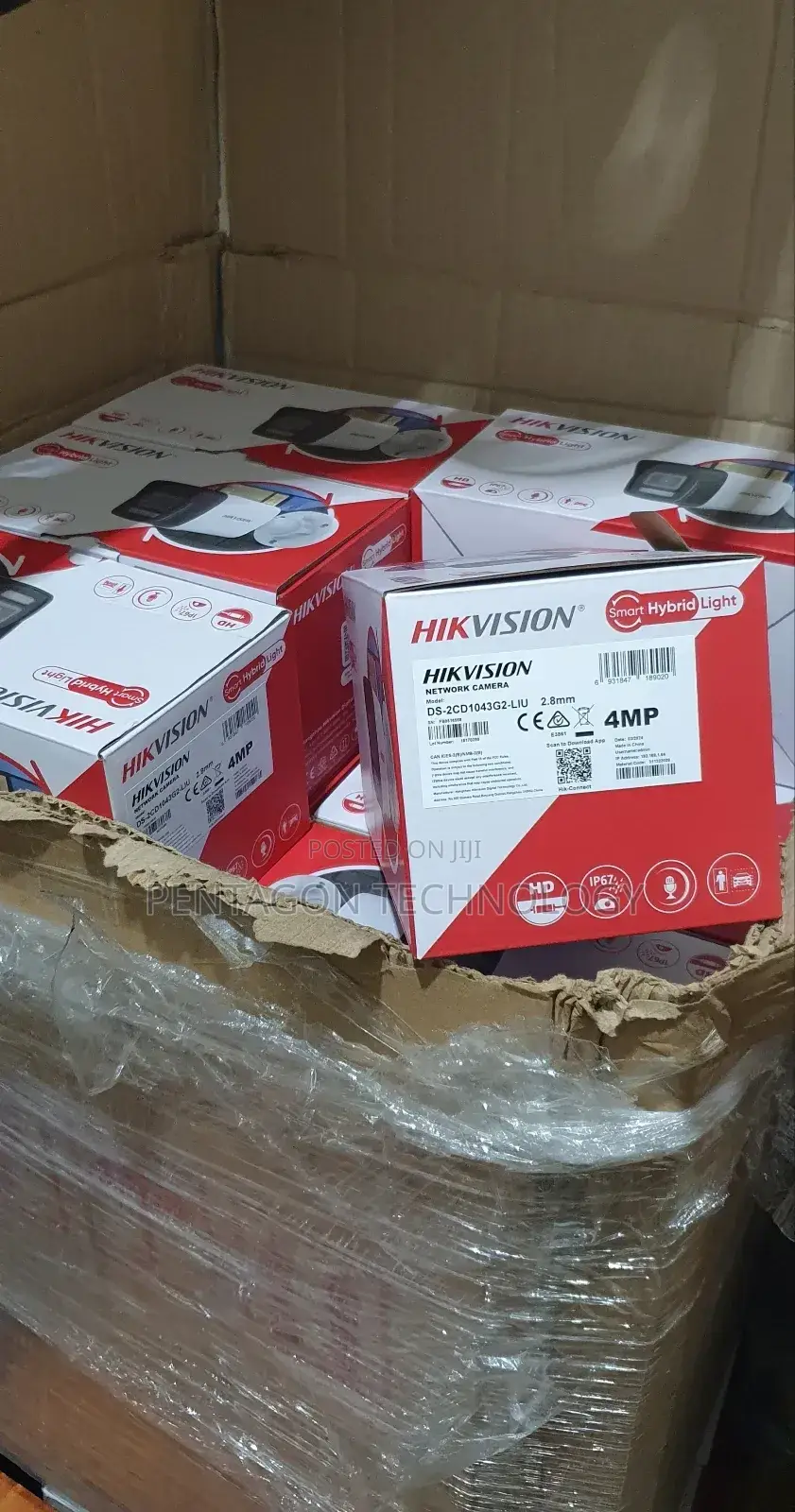 Smart Hybrid Light 4mp IP Camera