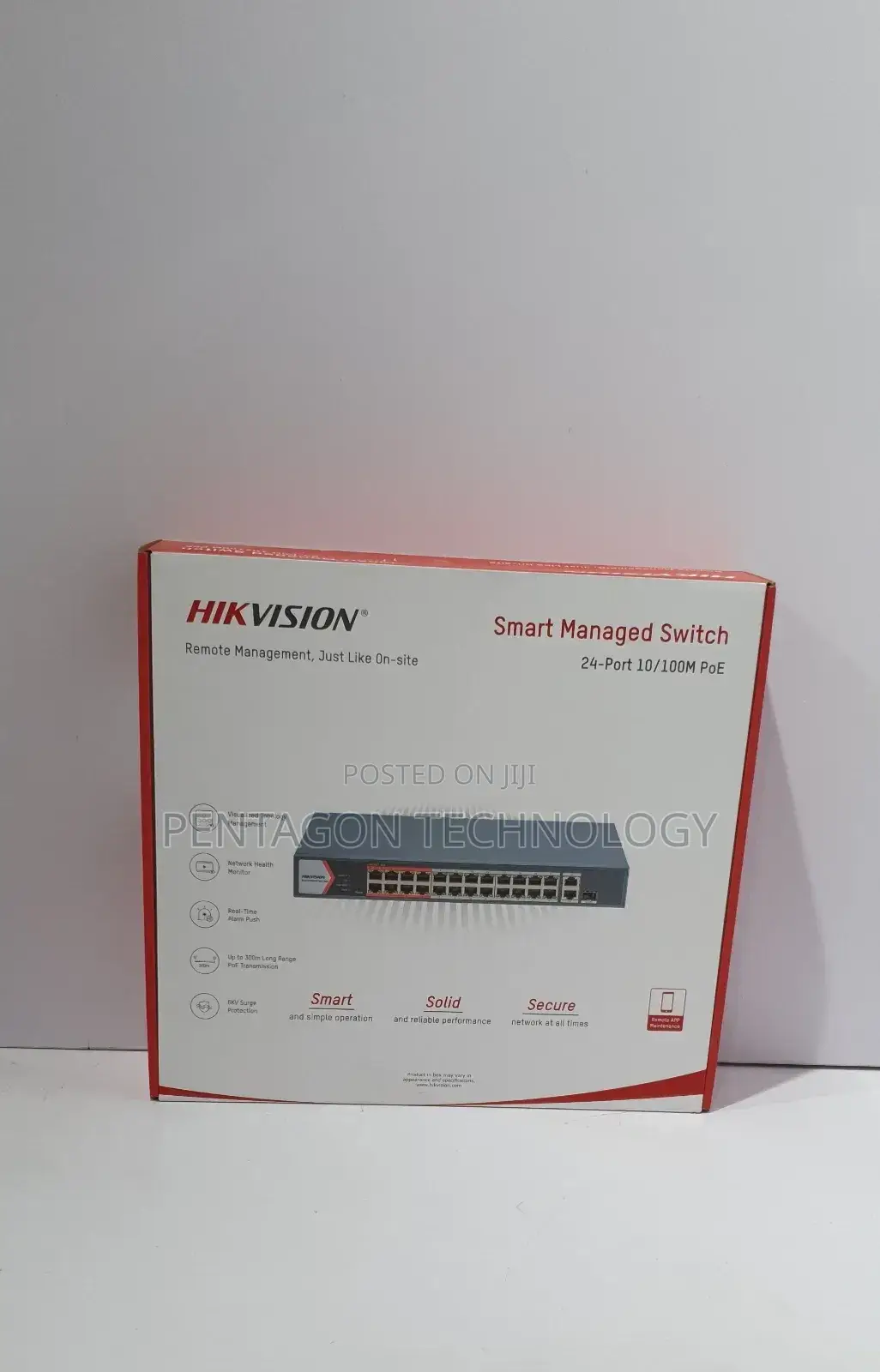 24 Poe Switches Hikvision Smart Managed
