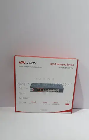 24 Poe Switches Hikvision Smart Managed