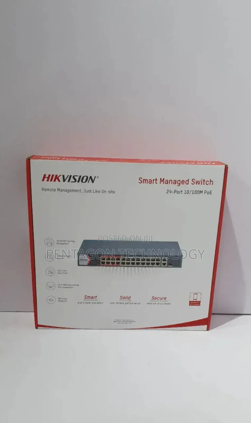 24 Poe Switches Hikvision Smart Managed