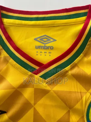 Ethiopian National Team Football Jersey Yellow