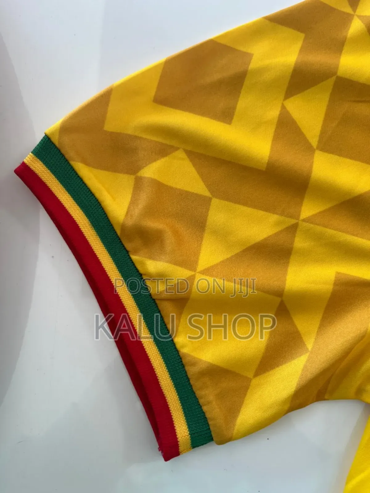 Ethiopian National Team Football Jersey Yellow