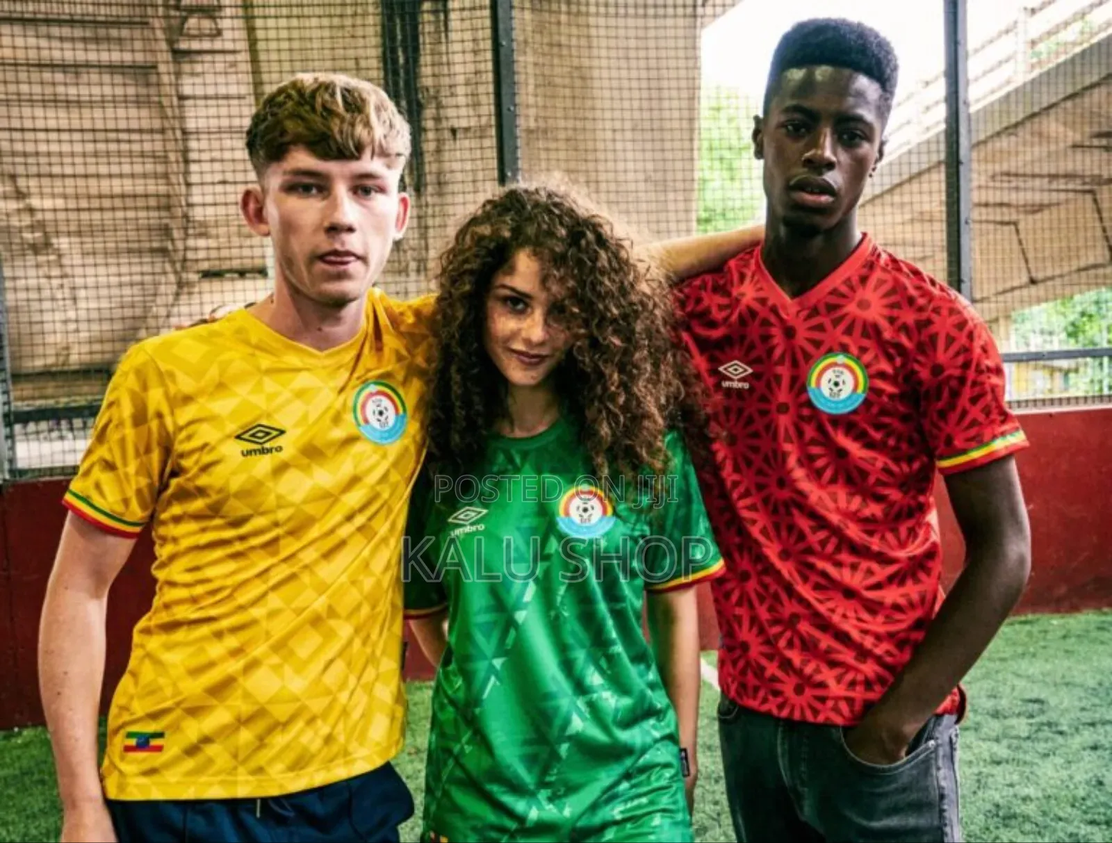 Football Umbro Kits for the Ethiopian National Team